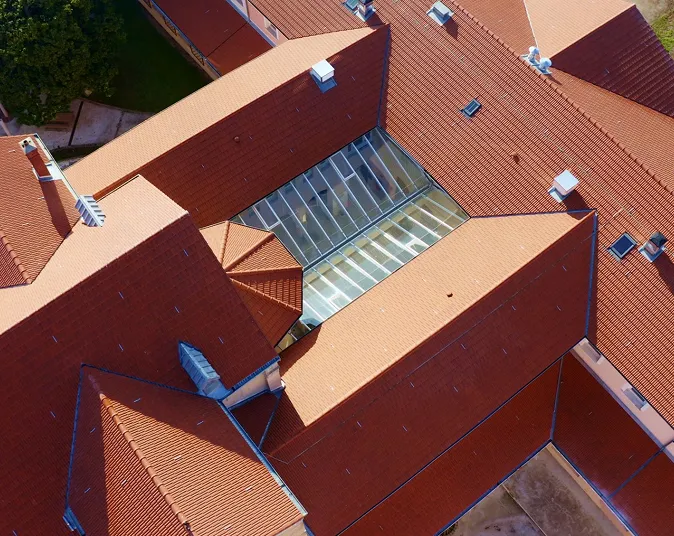 Fenêtre de toit sur toiture